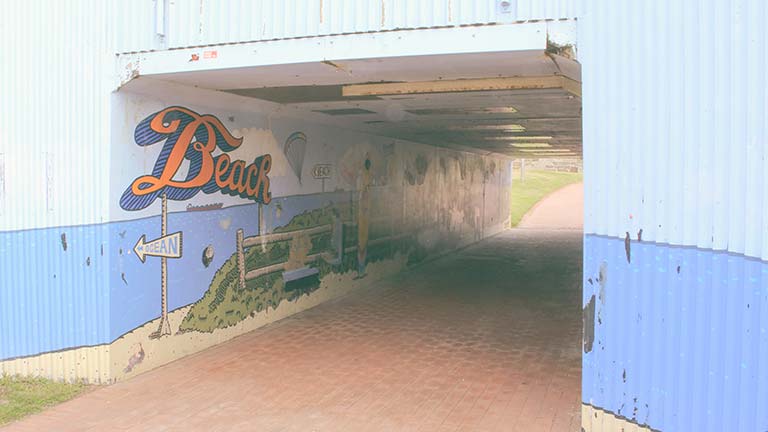 newcastle beach tunnel