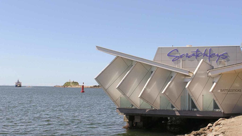 scratchleys on the wharf